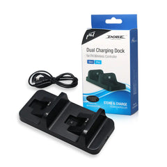 PS4 Controller Charging Dock - Dual Charger Station for PS4 Slim