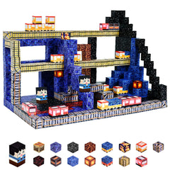 Magnetic Building Blocks for Kids - 100 Piece STEM Learning Toy Set