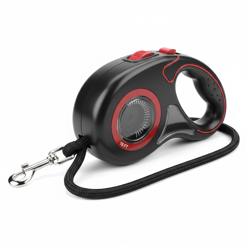 Retractable Dog Leash with anti-slip handle