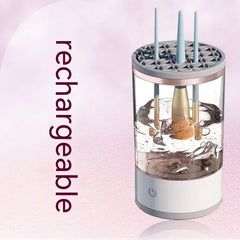 Electric Makeup Brush Cleaner - Automatic Brush Washer & Dryer